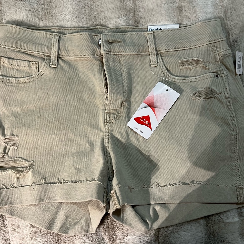 Old Navy boyfriend Lycra shorts